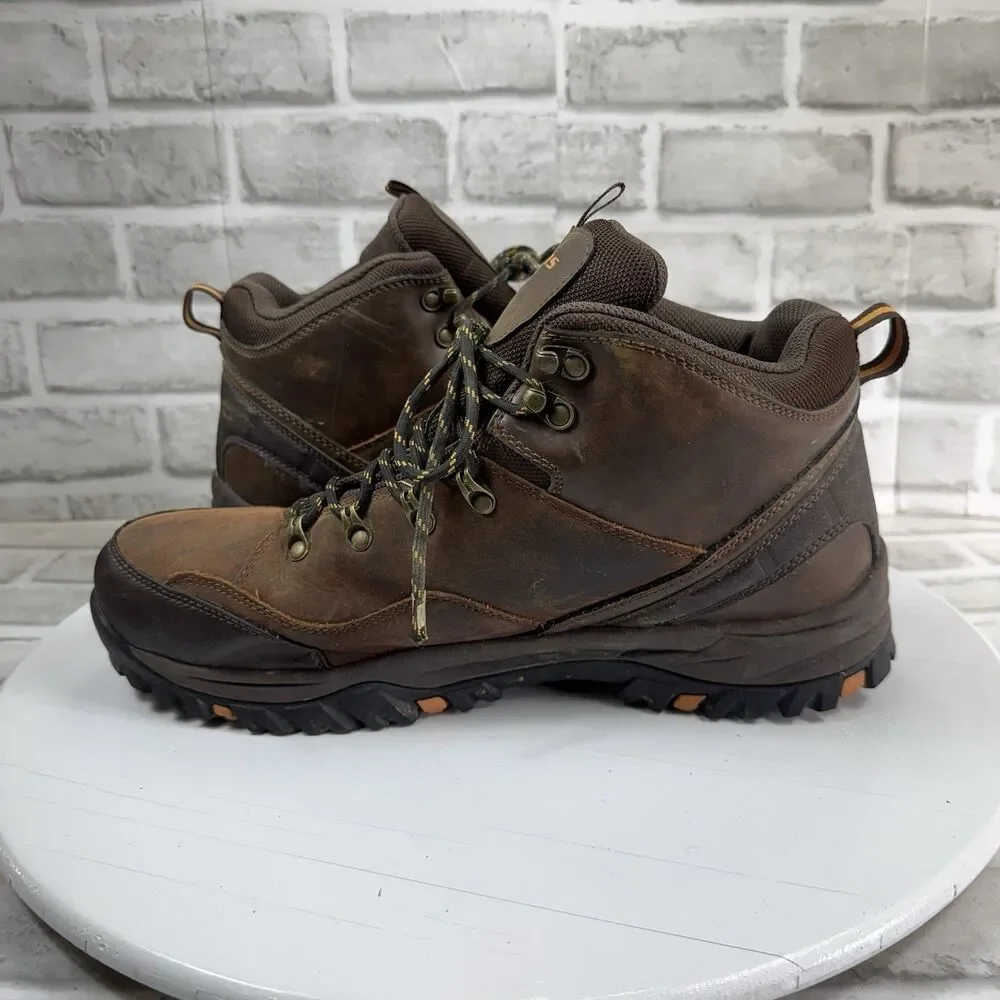 Skechers Relment Traven Men's Size 13 Brown Waterproof Hiking Boots 65529